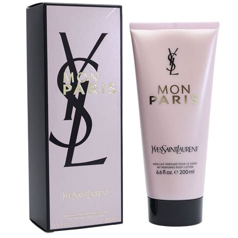 body lotion yves saint laurent|mon paris body lotion 200ml.